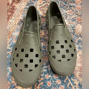 VANS Trek Slip-On Olive Green Size 12